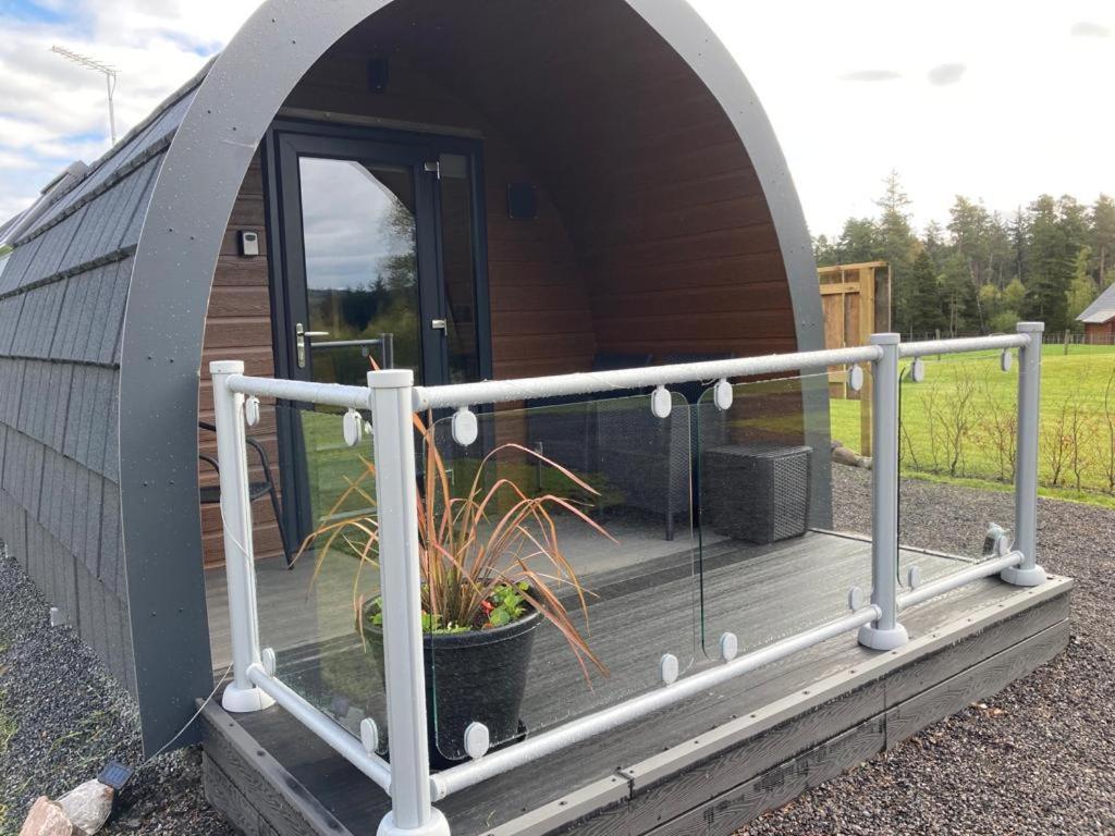 Robins Nest Glamping Pod With Hot Tub Hotel Keith Buitenkant foto